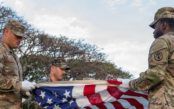 DPAA Conducts Korean War Disinterment Ceremony