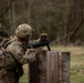 Infantryman Aims M320 Grenade Launcher