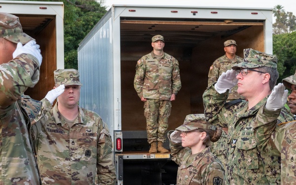 DPAA Conducts Korean War Disinterment Ceremony