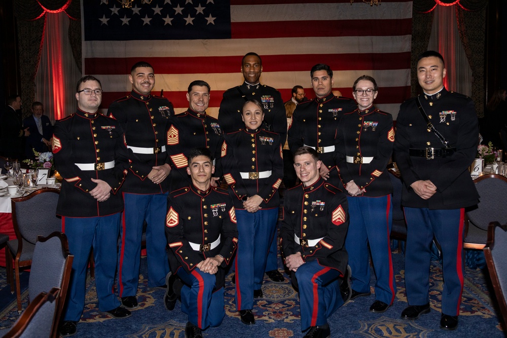 Marine Corps Recruiting Station Chicago Celebrate President George Washington's Birthday