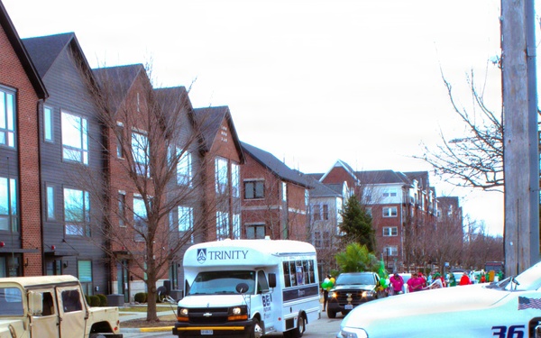Illinois National Guard’s 108th Multifunctional Medical Battalion Adds Army Green to Forest Park’s 30th Annual St. Patrick’s Day Parade