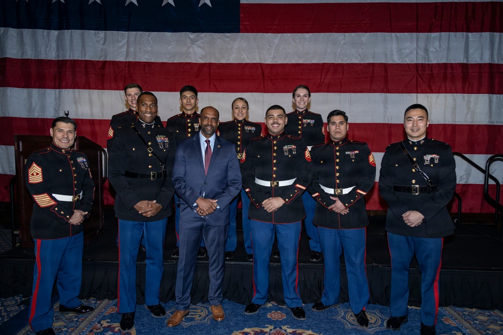 Marine Corps Recruiting Station Chicago Celebrate President George Washington's Birthday