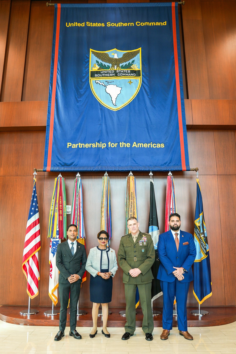 Trinidad and Tobago's Prime Minister visits SOUTHCOM