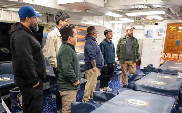 USS Paul Hamilton (DDG 60) Gets Combat System Tuneup, Hosts Employee Tours at Naval Surface Warfare Center, Port Hueneme Division