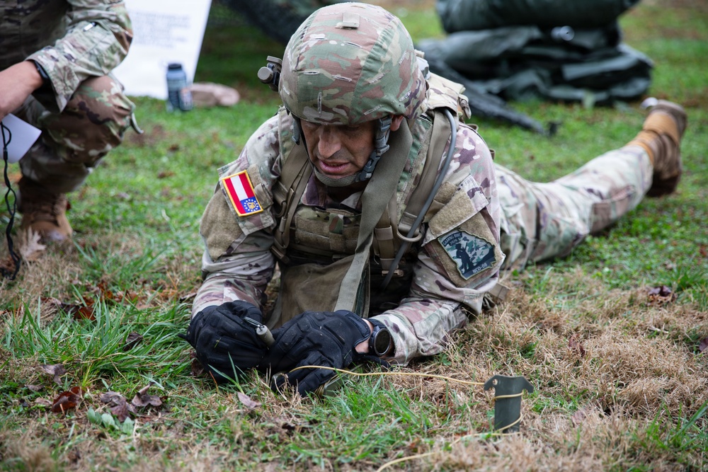 GSDF Soldier Participates in Round Robin
