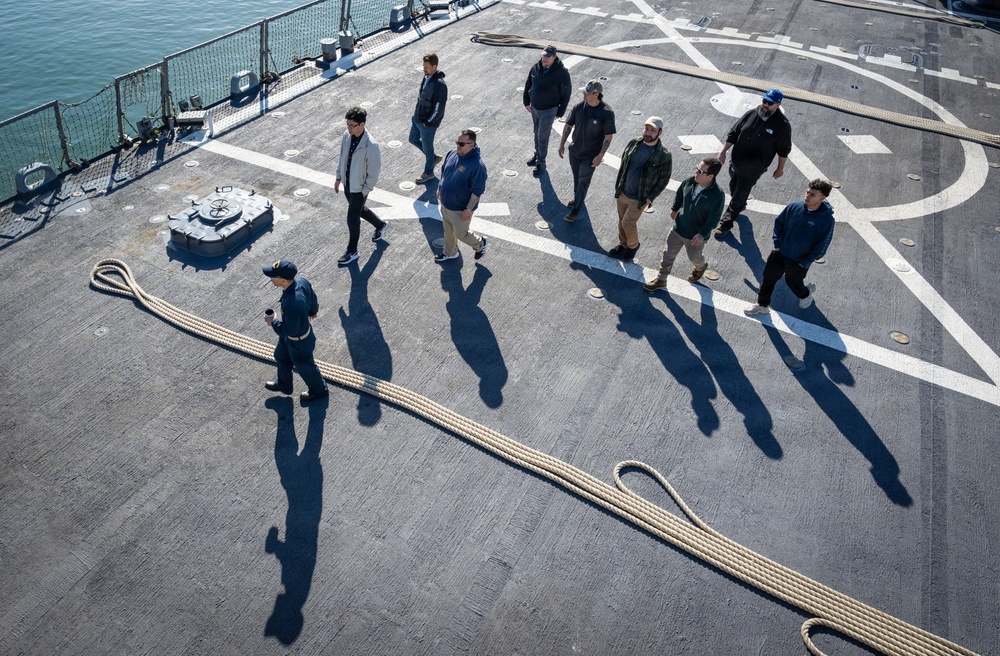 USS Paul Hamilton (DDG 60) Gets Combat System Tuneup, Hosts Employee Tours at Naval Surface Warfare Center, Port Hueneme Division