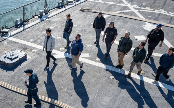 USS Paul Hamilton (DDG 60) Gets Combat System Tuneup, Hosts Employee Tours at Naval Surface Warfare Center, Port Hueneme Division