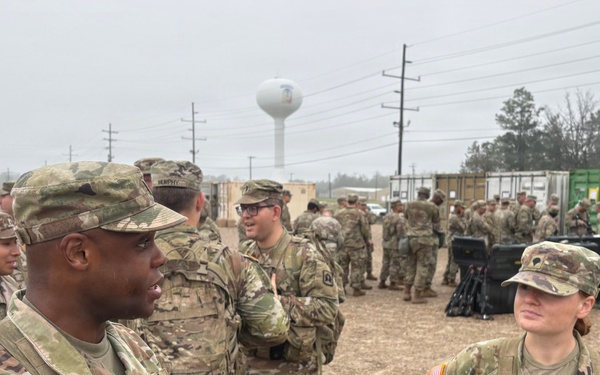 3-265th Air Defense Artillery Battalion prepares for the Joint Readiness Training Center