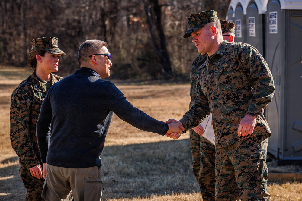 UNSECNAV visits TBS and OCS