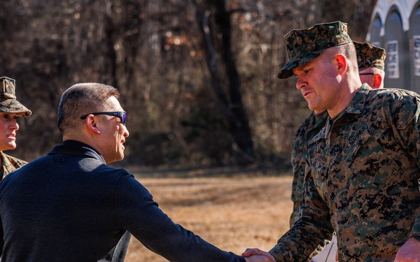 UNSECNAV visits TBS and OCS