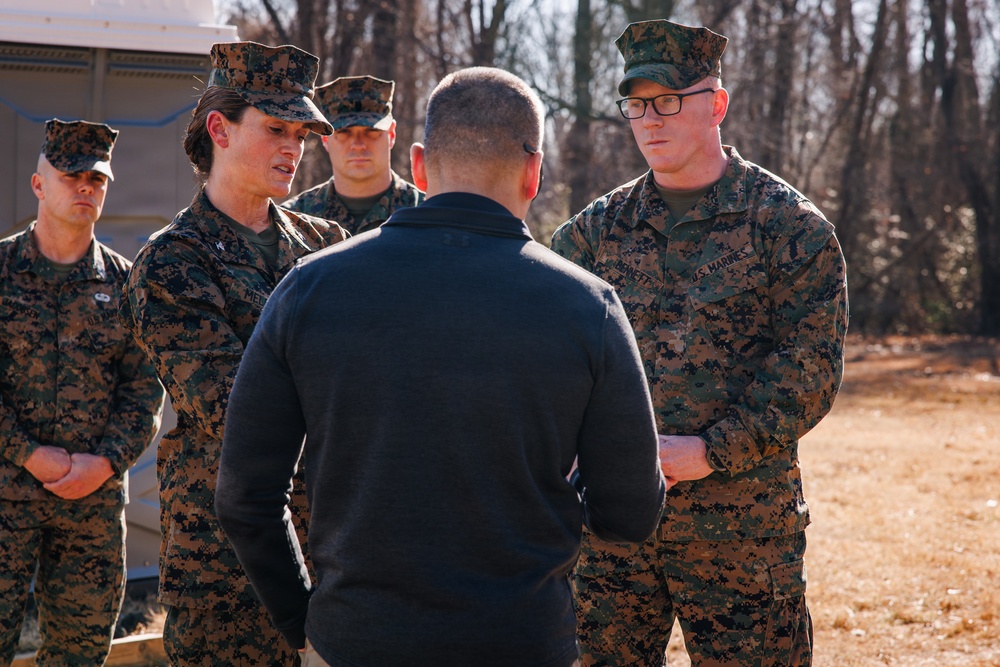 UNSECNAV visits TBS and OCS