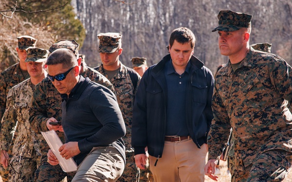 UNSECNAV visits TBS and OCS