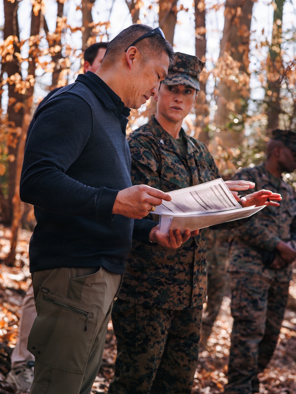 UNSECNAV visits TBS and OCS