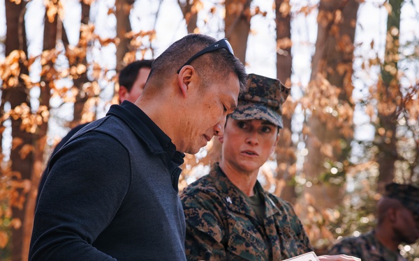 UNSECNAV visits TBS and OCS