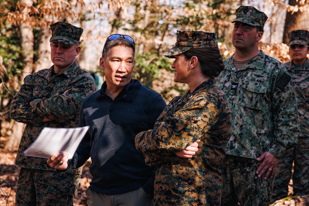 UNSECNAV visits TBS and OCS