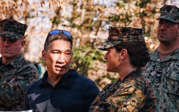 UNSECNAV visits TBS and OCS