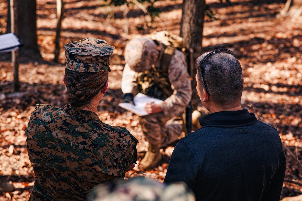 UNSECNAV visits TBS and OCS