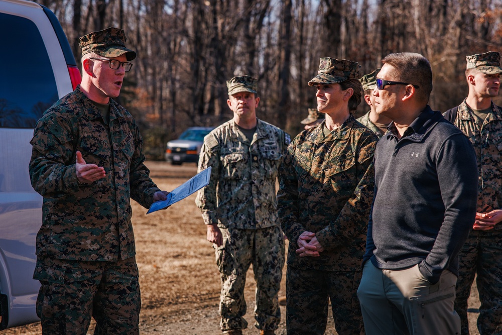 UNSECNAV visits TBS and OCS