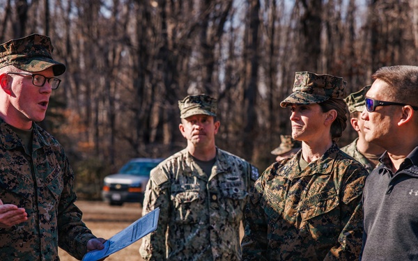 UNSECNAV visits TBS and OCS
