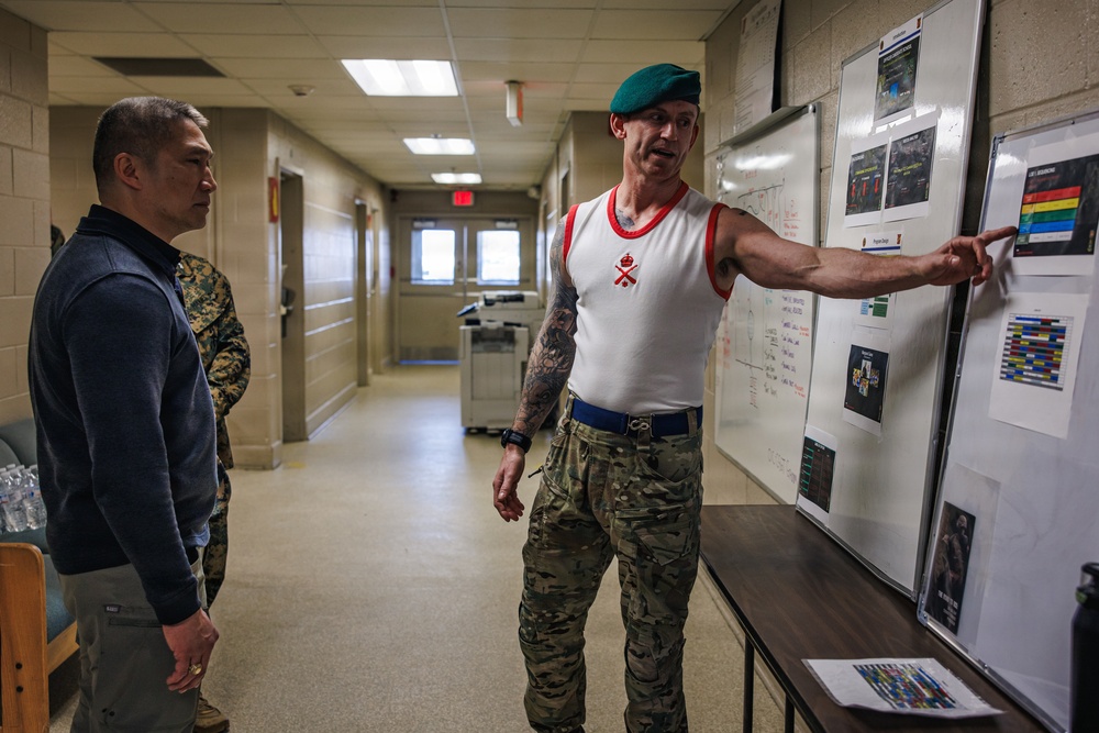 UNSECNAV visits TBS and OCS