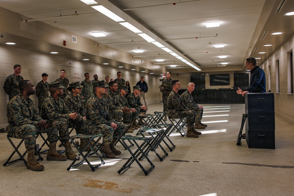 UNSECNAV visits TBS and OCS