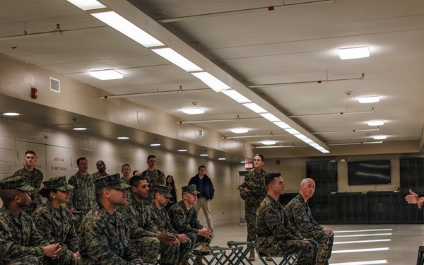 UNSECNAV visits TBS and OCS