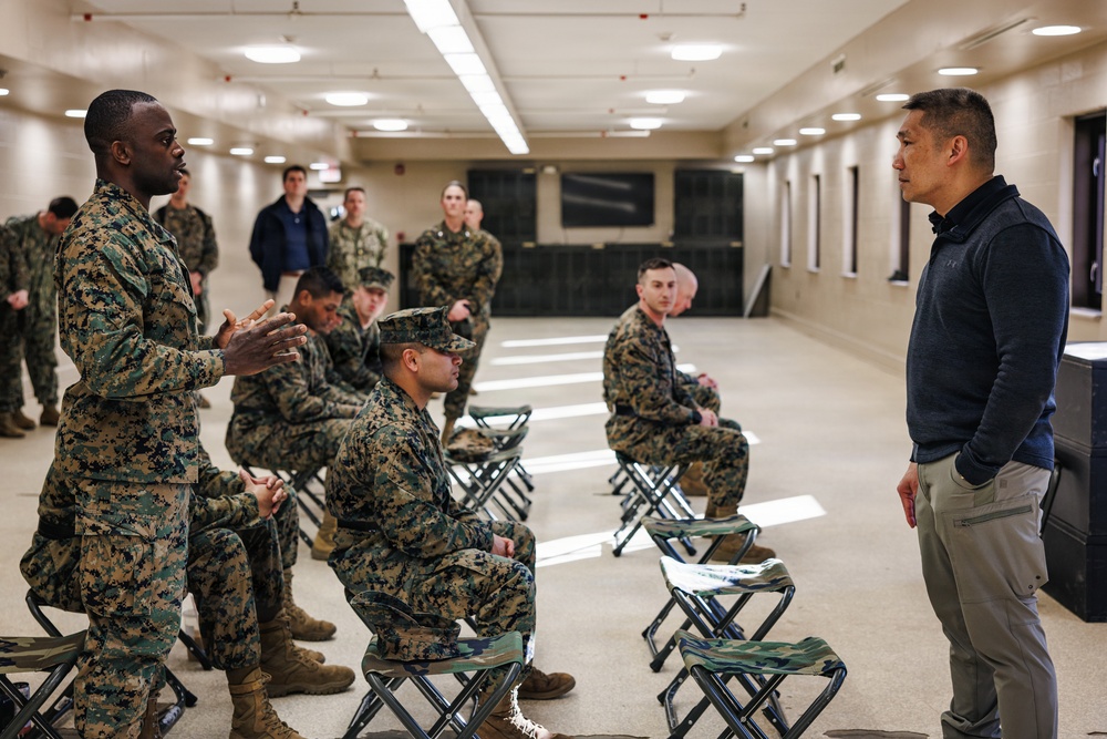 UNSECNAV visits TBS and OCS