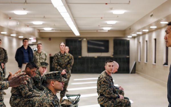 UNSECNAV visits TBS and OCS