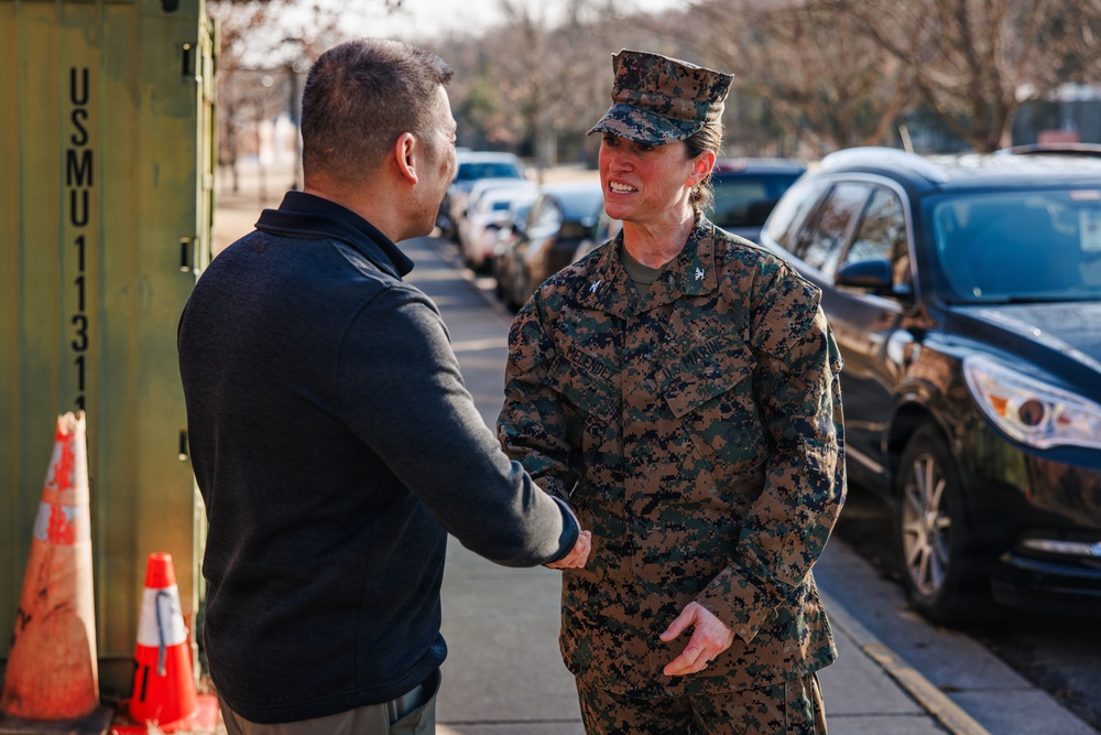 UNSECNAV visits TBS and OCS