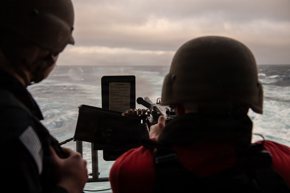 USS Nimitz Conducts Live-Fire Weapons Exercise