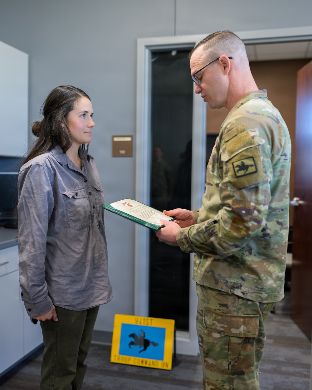 Former 197th PAD commander receives Meritorious Service Medal in Laramie