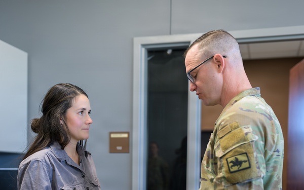 Former 197th PAD commander receives Meritorious Service Medal in Laramie