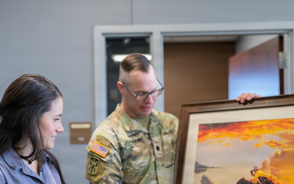 Former 197th PAD commander receives Meritorious Service Medal in Laramie