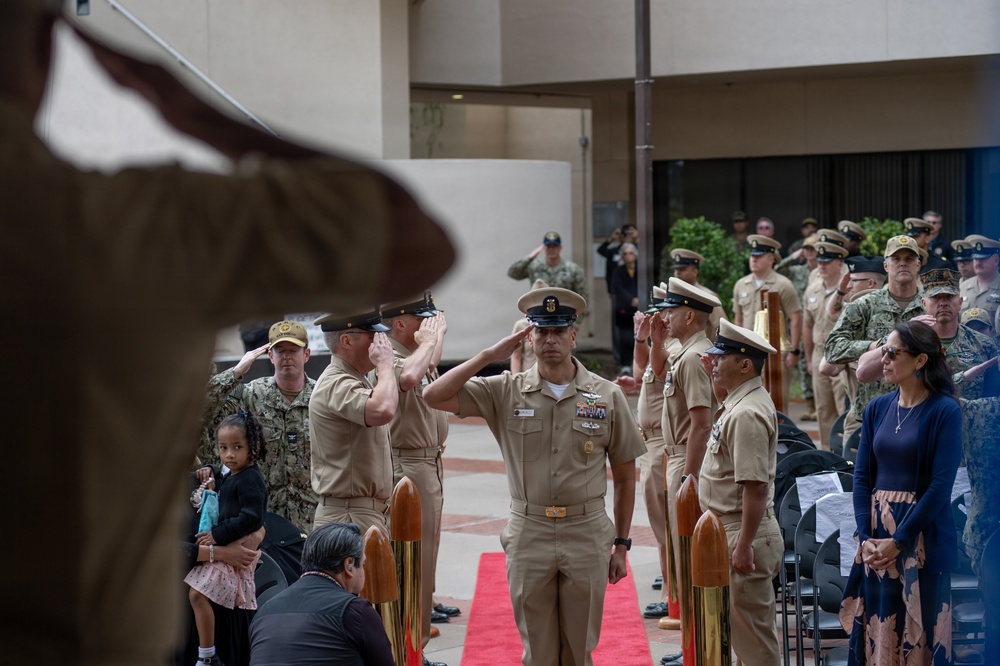 NMRTC San Diego Changes Command Master Chief