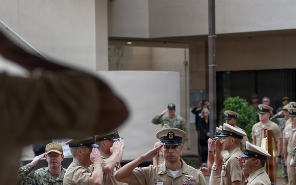 NMRTC San Diego Changes Command Master Chief