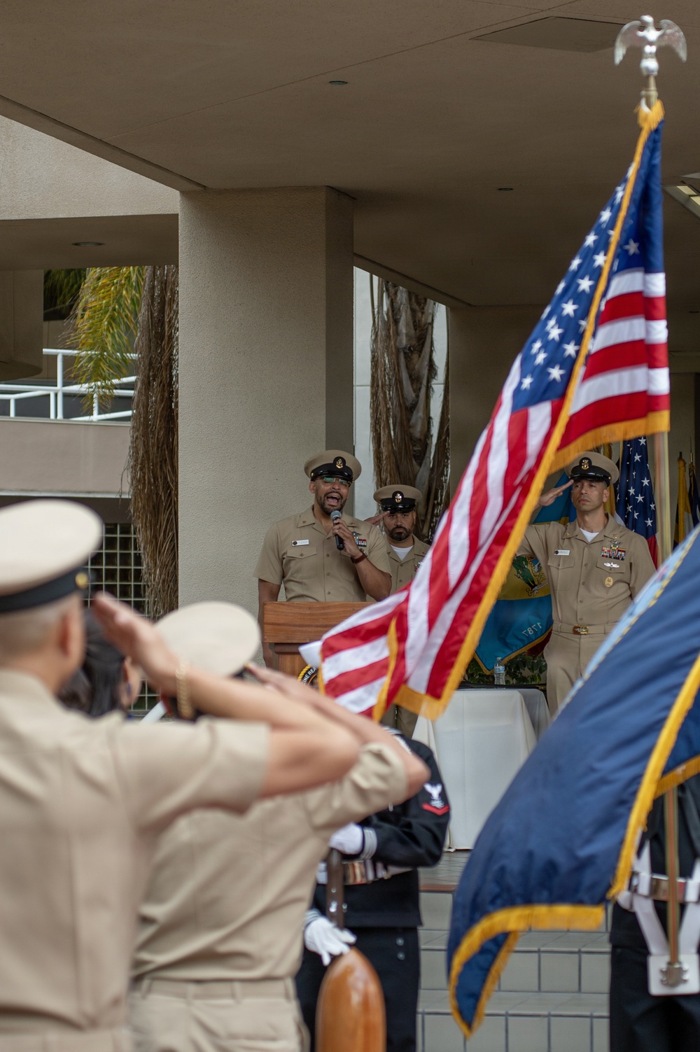 NMRTC San Diego Changes Command Master Chief