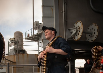 USS Nimitz Conducts Live-Fire Weapons Exercise