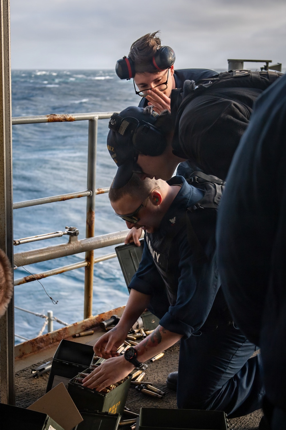 USS Nimitz Conducts Live-Fire Weapons Exercise