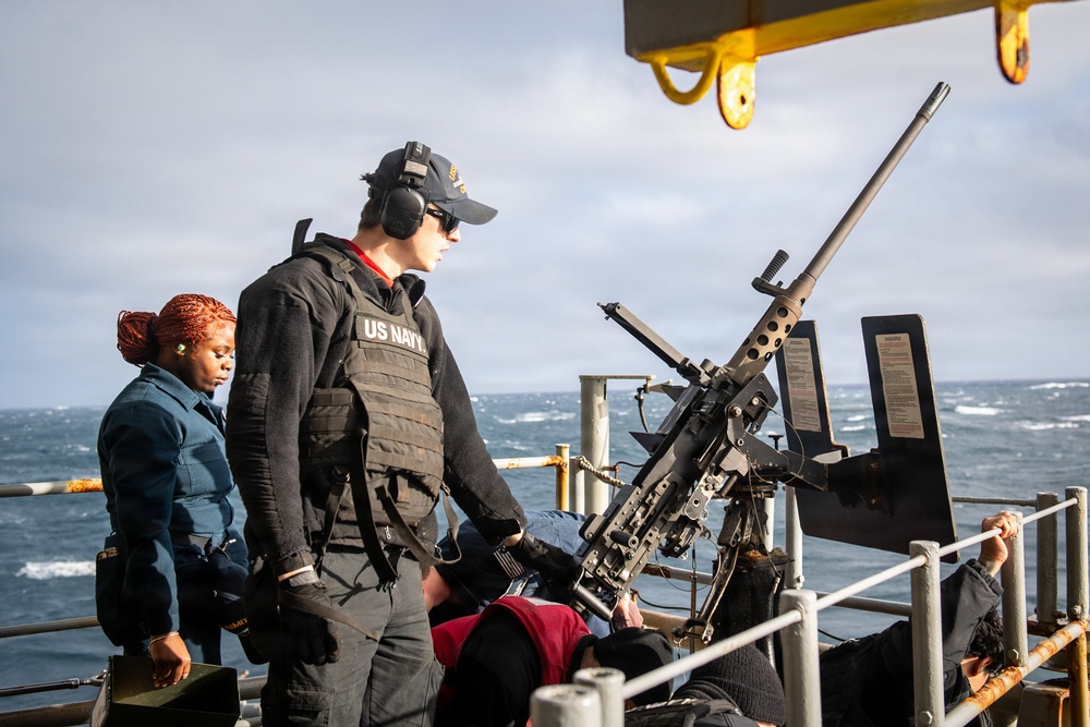 USS Nimitz Conducts Live-Fire Weapons Exercise