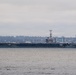 USS Nimitz Departs Bremerton