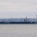 USS Nimitz Departs Bremerton