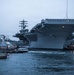 USS Nimitz Departs Bremerton