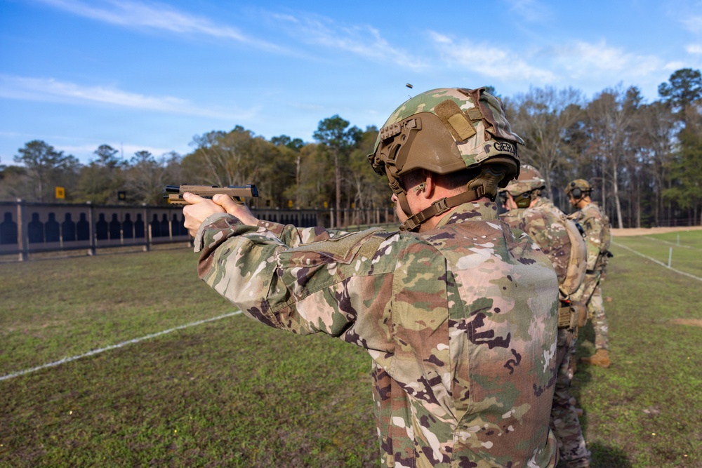 OC/T Fires M-17 Pistol at All Army