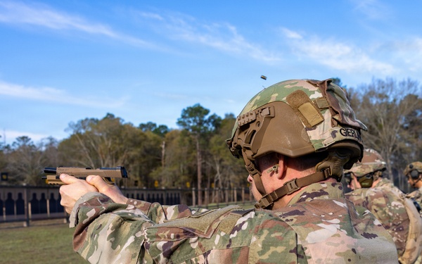 OC/T Fires M-17 Pistol at All Army