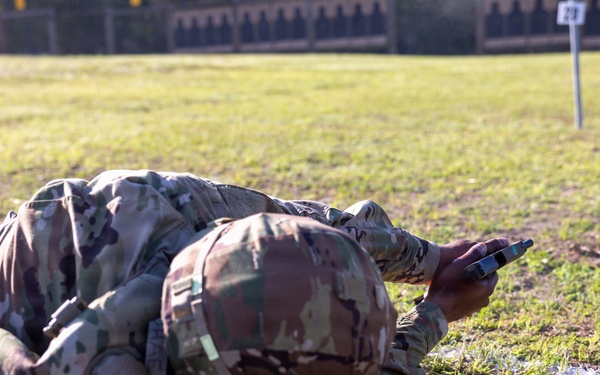 OC/T Fires M17 Pistol from the Prone at All Army
