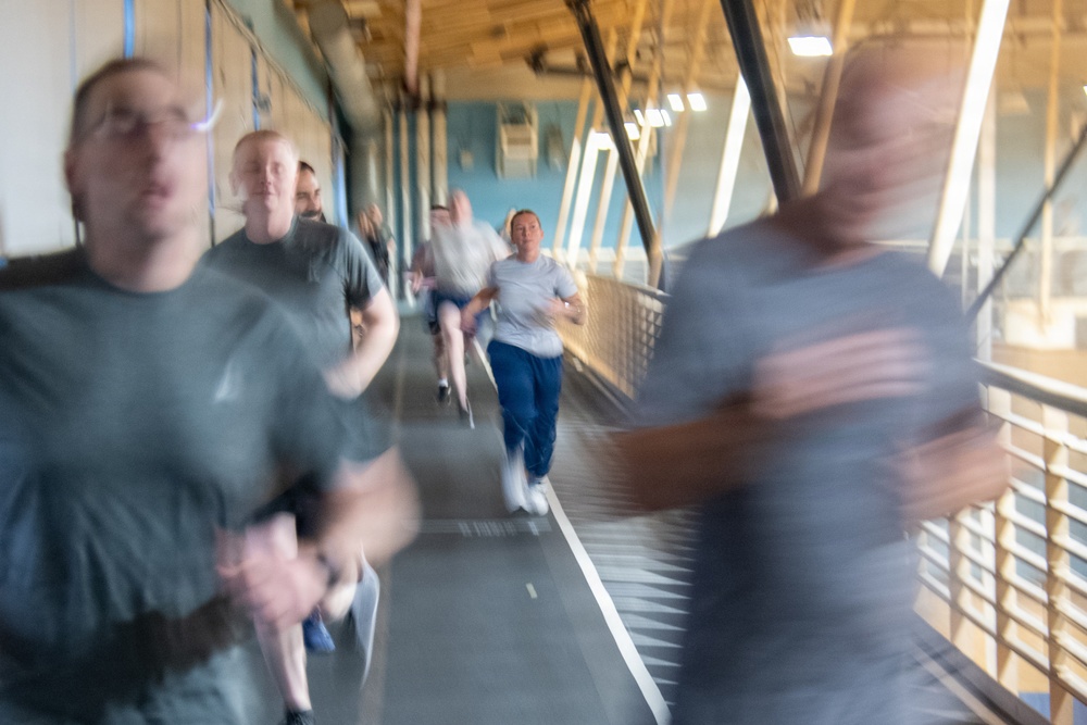 U.S. Space Forces - Korea train to maintain a fit, ready force