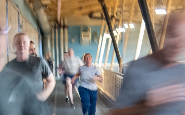 U.S. Space Forces - Korea train to maintain a fit, ready force