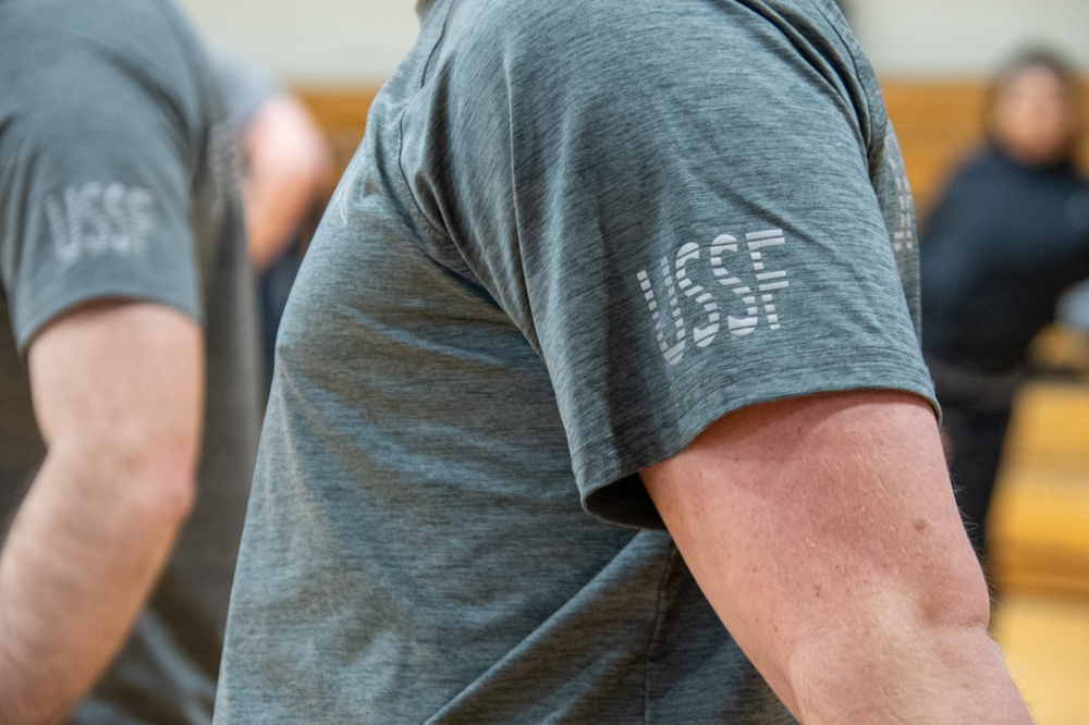 U.S. Space Forces - Korea train to maintain a fit, ready force