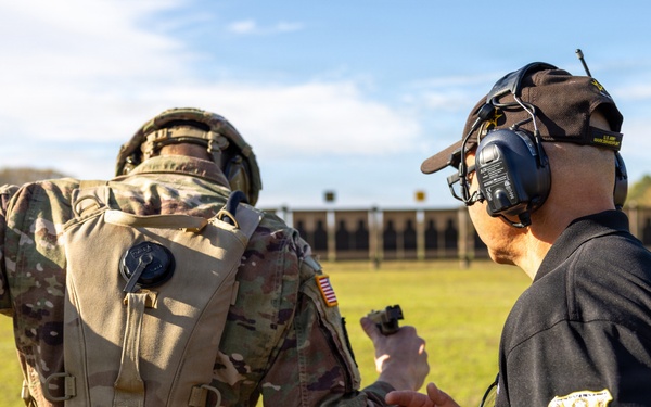 AMU Cadre Clears M17 Pistol Held by OC/T