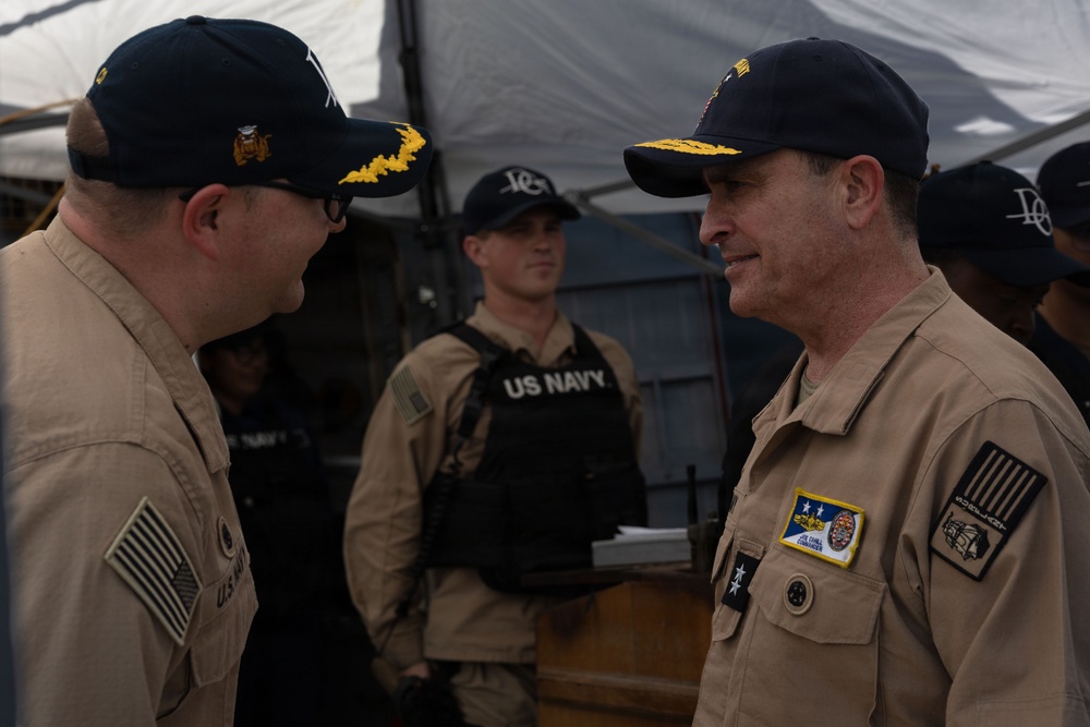 Naval Surface Force Atlantic (COMNAVSURFLANT) Visits Naval Station Mayport